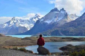mirando a lago